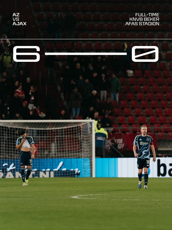 世界杯官方正版客户端下载-全崩了！贾府荷兰杯0-6创近百年最惨痛失利，欧冠倒3联赛落后16分